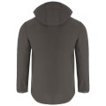 Męska kurtka softshell z odpinanym kapturem JHK – grafitowa