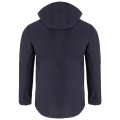 Męska kurtka softshell z odpinanym kapturem JHK – granatowa