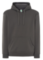 Bluza dresowa z kapturem JHK SWRA KNG KANGAROO.Naszywane kieszenie.Wzmocnione lycrą ściągacze.Sznurek ściagający w kapturze.Gramatura: 290 g/m2.Dostępne na www.koszulkisuper.com -Grafitowa