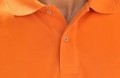 Zbliżenie kołnierzyka_Męska koszulka polo z długim rękawem JHK 210 g – bawełniana, orange.jpg