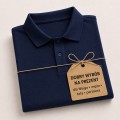 Męska koszulka polo JHK 210 g – bawełniana, granatowa_pomysł na prezent.jpg