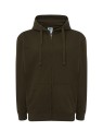 Męska bluza dresowa rozpinana z kapturem JHK – khaki.jpg