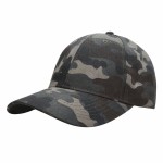 Czapka z daszkiem 6 panelowa z zapięciem metalowym -CAMUFLAGE 5
