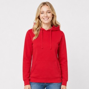 Bluza Damska kangurek czerwona JHK 