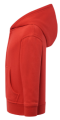 SWRK HOOD RD.png_Bluza dziecięca z kapturem na suwak JHK -Czerwona