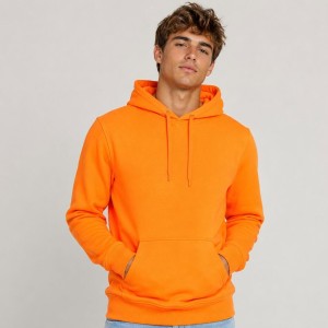 Bluza męska kangurek Pomarańczowa neonowa JHK