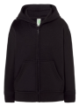 SWRK HOOD BK.png_Bluza dziecięca z kapturem na suwak JHK -Czarna