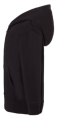 SWRK HOOD BK.png_Bluza dziecięca z kapturem na suwak JHK -Czarna