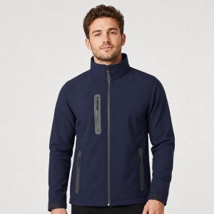 Męska kurtka softshell wodoodporna 8000 mm JHK – granatowa