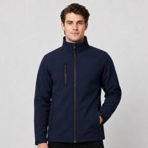 Męska kurtka softshell z polarem JHK – granatowa