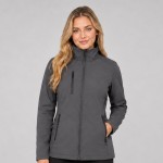 Damska kurtka softshell z polarem JHK –  grafitowa