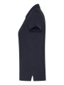 Damska koszulka polo premium z elastanem slim fit JHK –granatowa