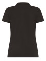 Damska koszulka polo premium z elastanem slim fit JHK –czarna