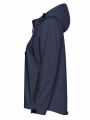Damska kurtka softshell z kapturem 3-warstwowa – granatowa