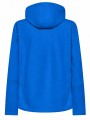 Damska kurtka softshell z kapturem 3-warstwowa – niebieska