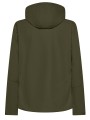 Damska kurtka softshell z kapturem 3-warstwowa – khaki