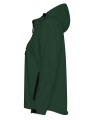Damska kurtka softshell 3-warstwowa z kapturem – leśna zieleń
