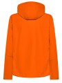 Damska kurtka softshell z kapturem 3-warstwowa – pomarańczowa