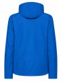 Męska kurtka softshell 3-warstwowa z kapturem – niebieska