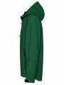 Męska kurtka softshell 3-warstwowa z kapturem – leśna zieleń