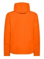 Męska kurtka softshell 3-warstwowa z kapturem – pomarańczowa