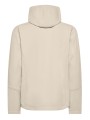 Męska kurtka softshell 3-warstwowa z kapturem – kremowa