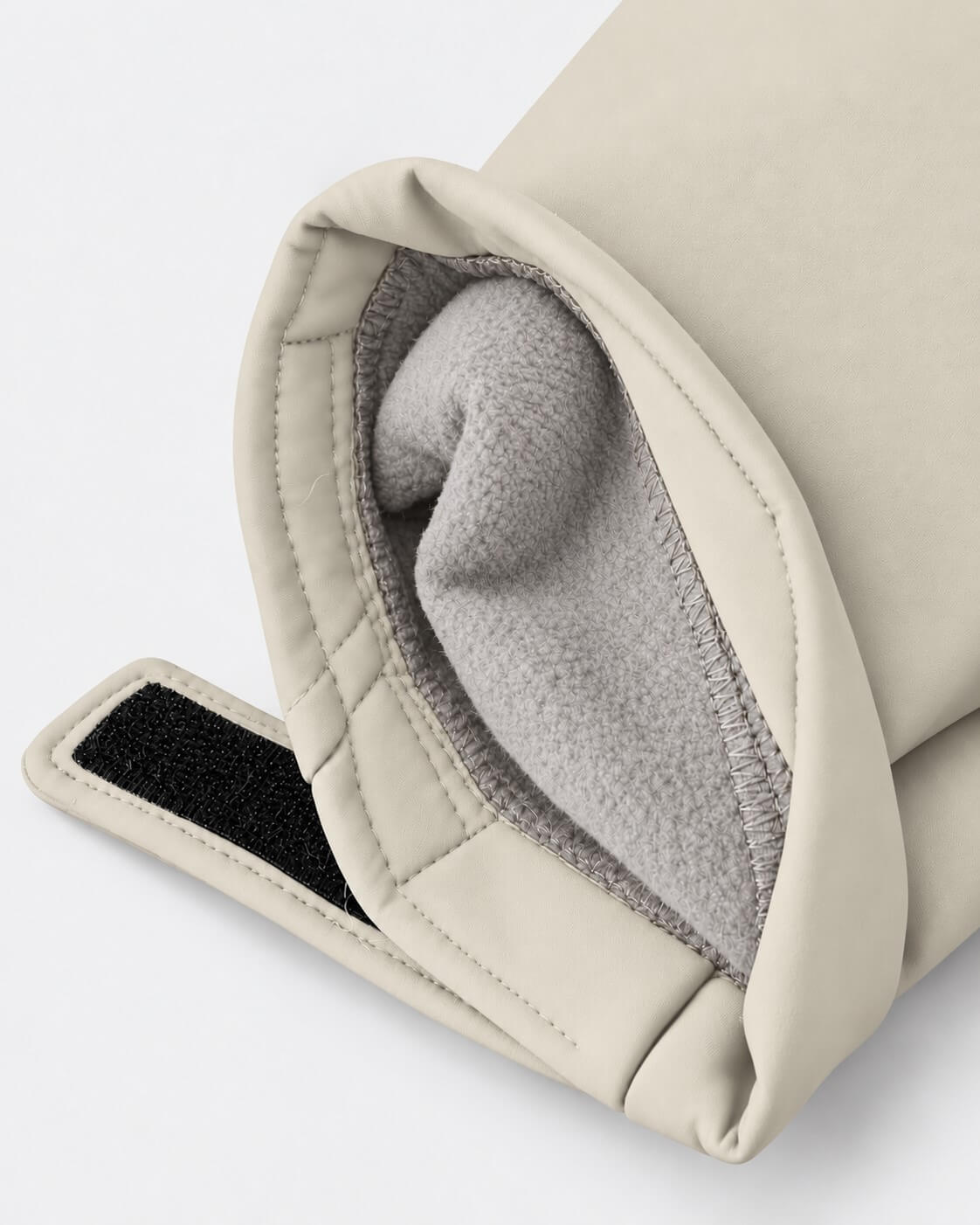 Damska kurtka softshell 3-warstwowa z kapturem – polarowe wykończenie rękawa