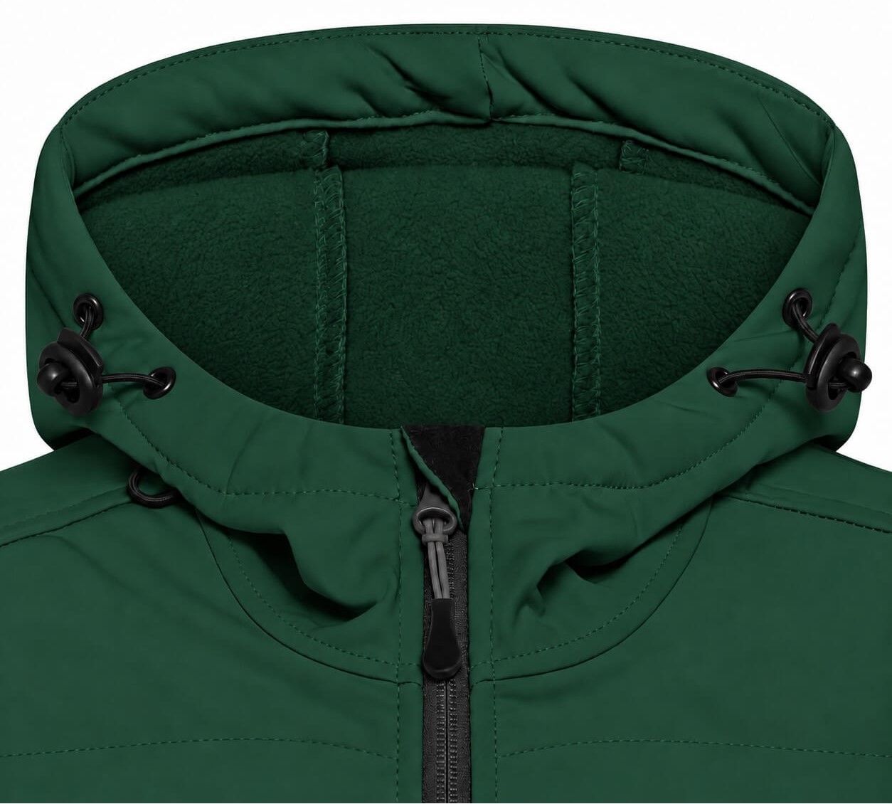 Damska kurtka softshell 3-warstwowa– polarowe wykończenie kaptura